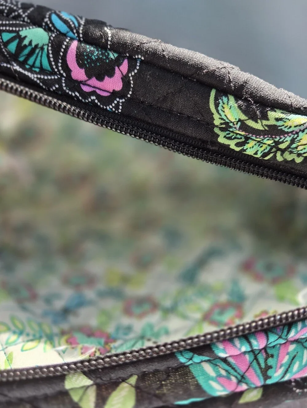 Vera Bradley Island Garden Cosmetic Bag.